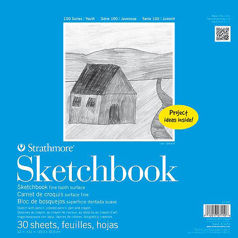 Strathmore Kids Sketchbook, 12" x 12"