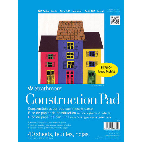 Strathmore Kids Construction Paper Pad, 9