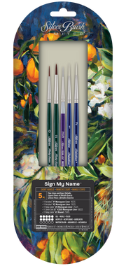 Silver Brush - Sign My Name 5pc Brush Set