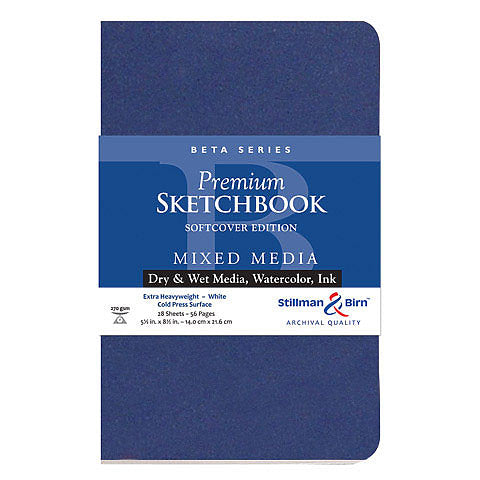 Beta Series Premium Soft-Cover Sketch Books