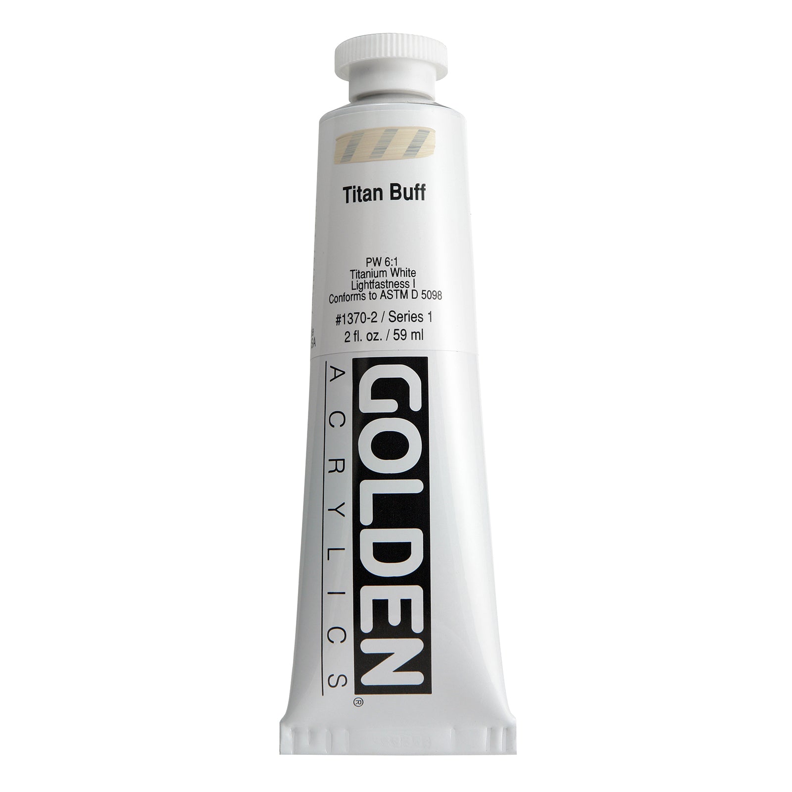 Golden Heavy Body Acrylic, 2 oz., Whites