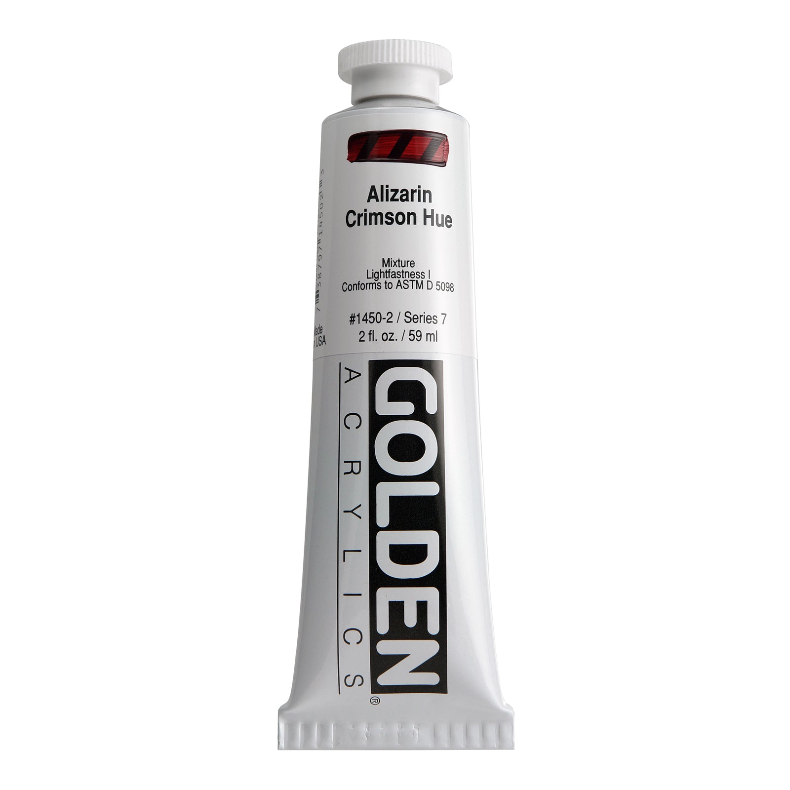Golden Heavy Body Acrylic, 2 oz., Reds
